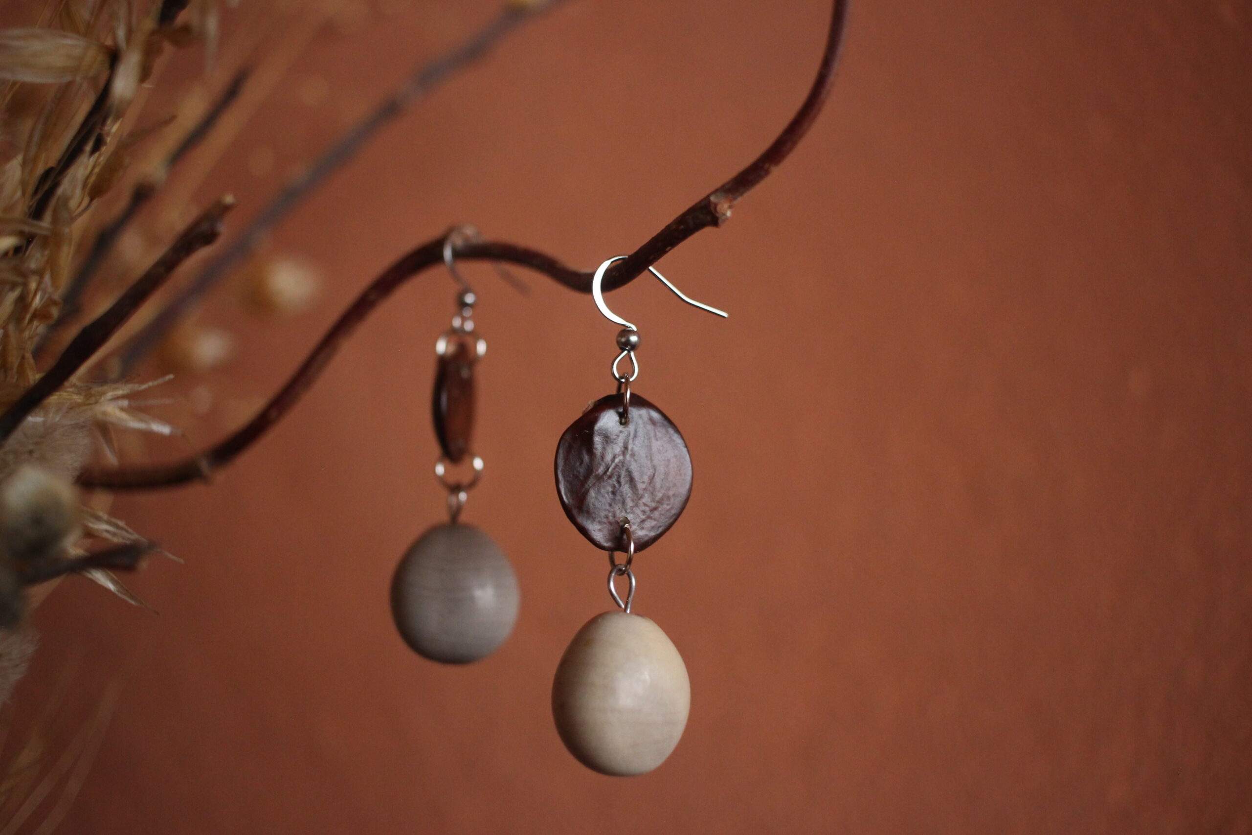 Boucles d'oreilles Glycine et Canique – Image 2