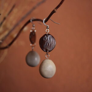 Boucles d'oreilles Glycine et Canique