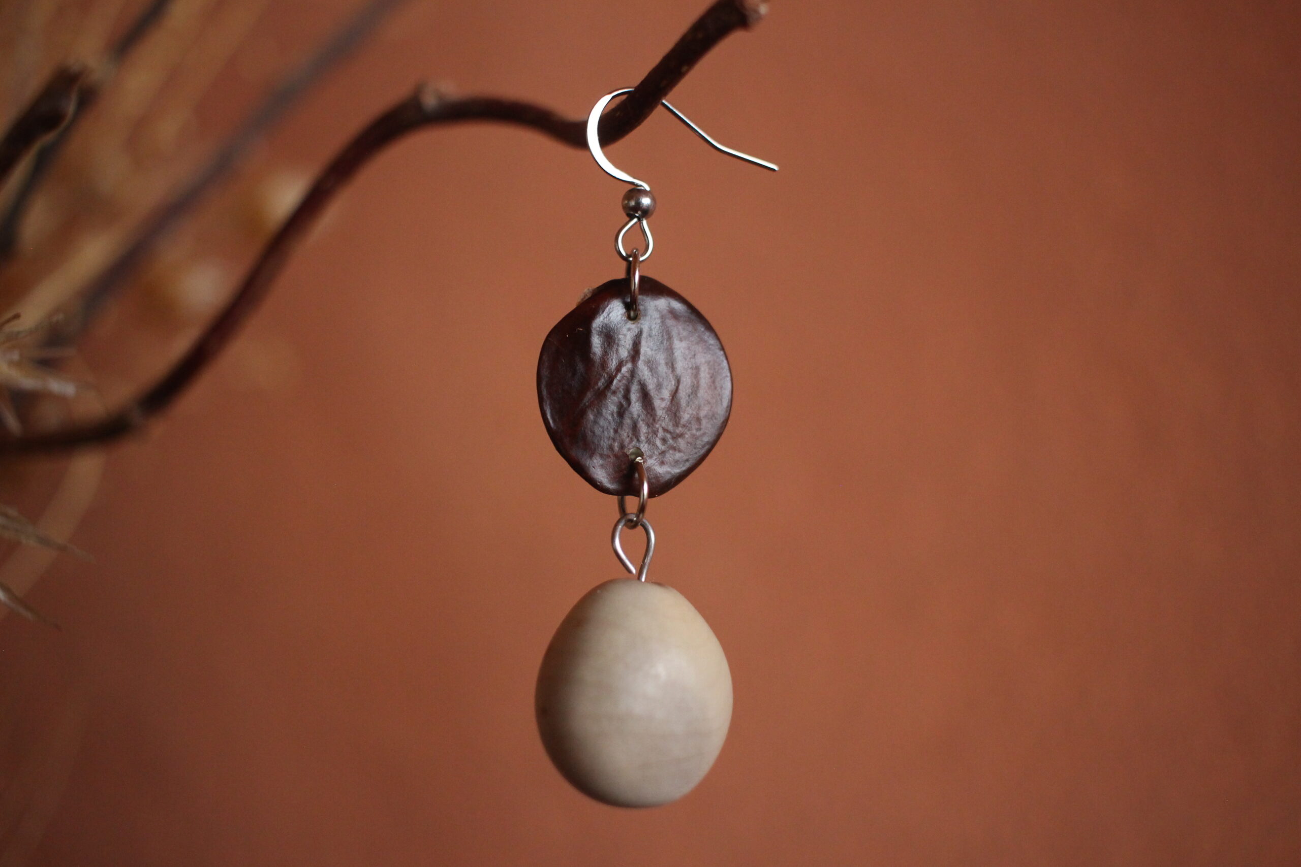Boucles d'oreilles Glycine et Canique – Image 4