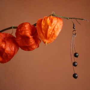 Boucles d'oreilles Cascade Savonnier de Chine