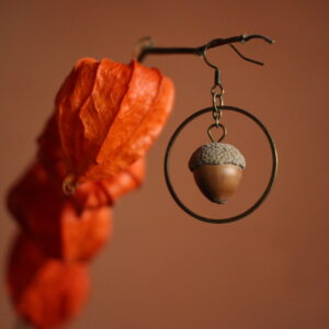 Boucles d'oreilles Rond Gland