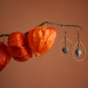 Boucles d'oreilles Goutte Larme de Job