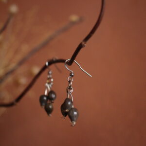 Boucles d'oreilles Trio larme de Job