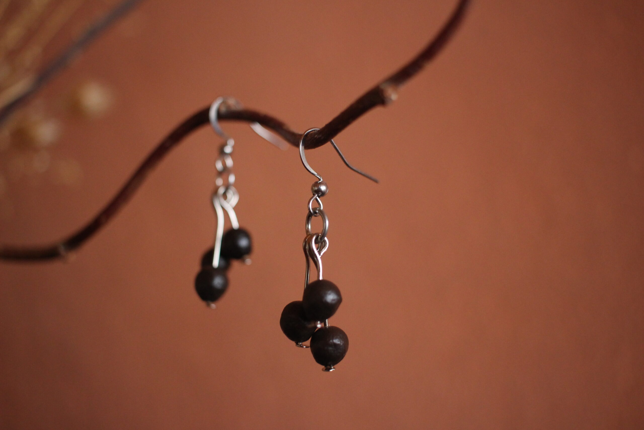 Boucles d'oreilles Trio Savonnier de Chine – Image 2