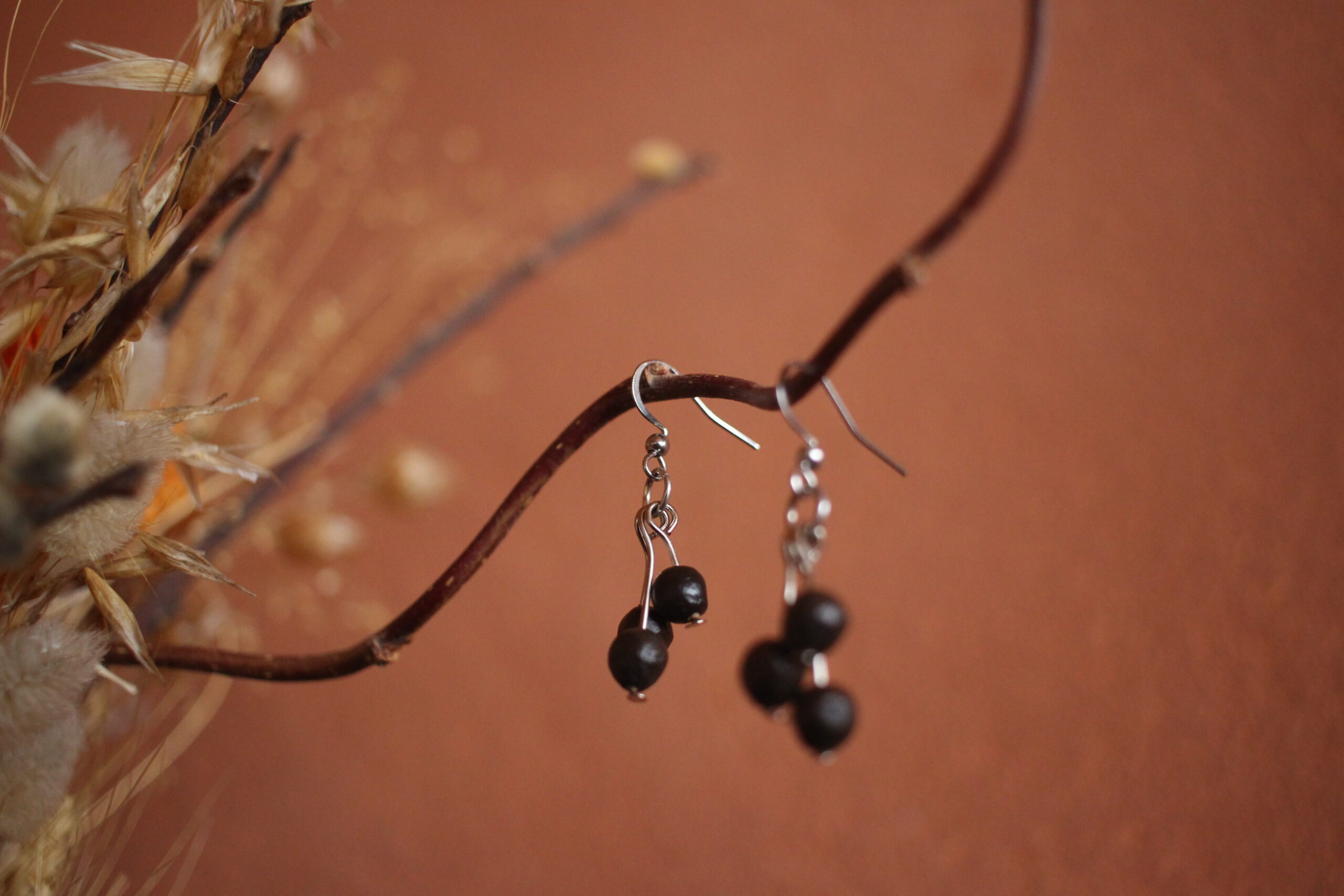 Boucles d'oreilles Trio Savonnier de Chine